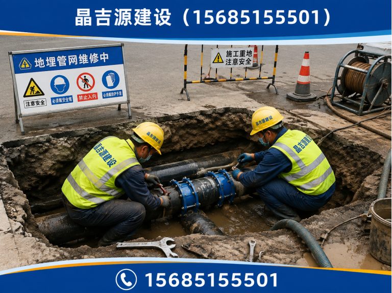 南明区管道查漏定位展示图